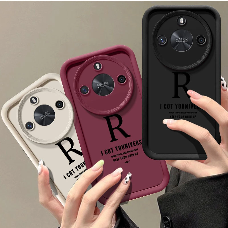 天眼阶梯黑色R适用于荣耀X50GT手机壳honor硅胶x50gt新款网红手机