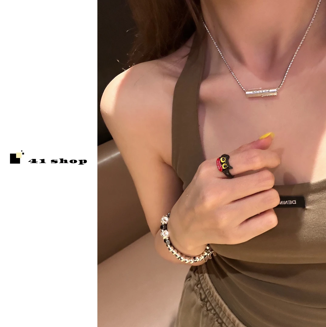 铜合金项链 B无编号项链 小银管项链