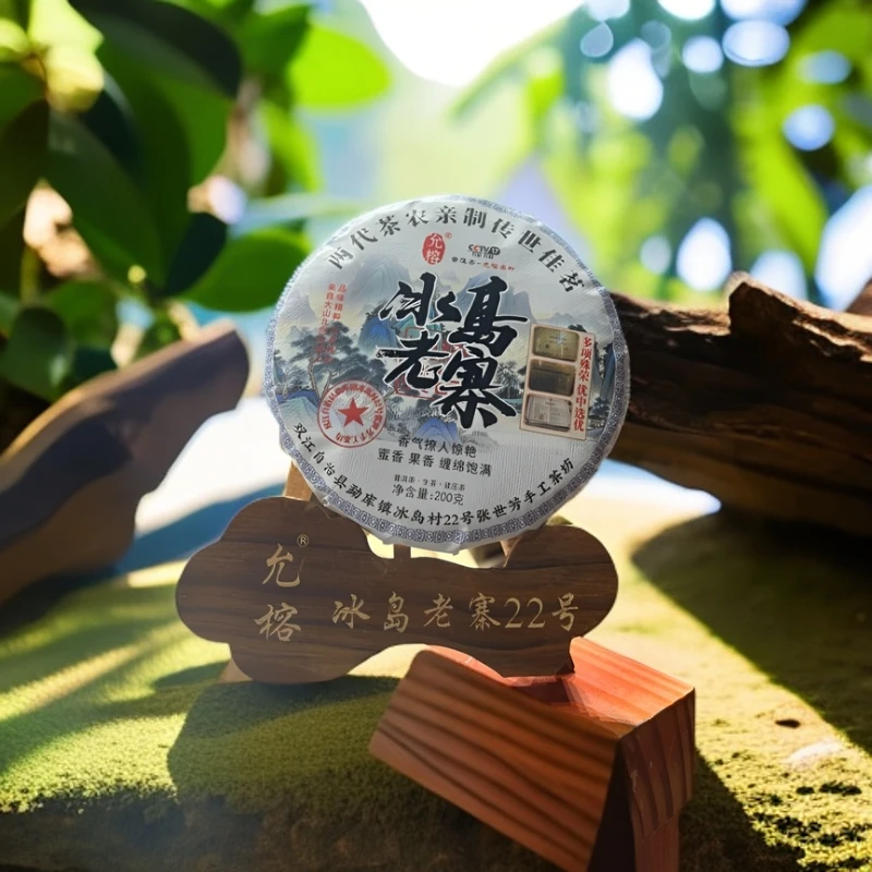 冰岛老寨22号 2024年头春 普洱生茶200克饼