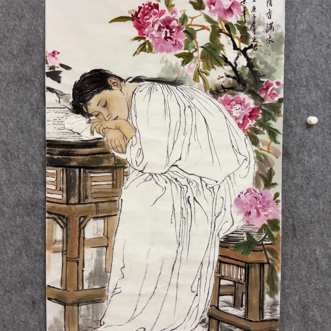绘画宋廷君四尺视频合影