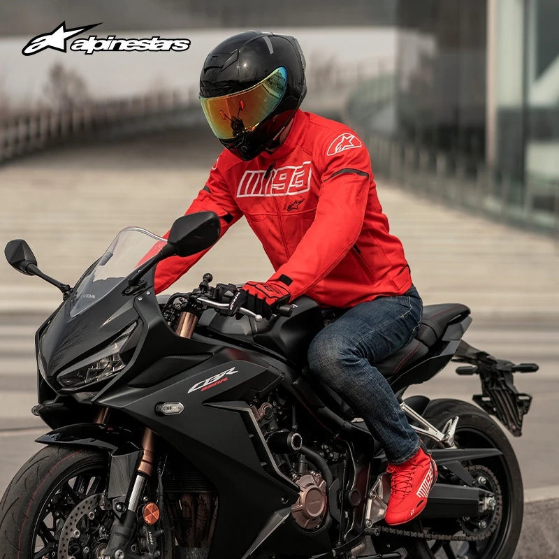a星夏季机车服摩托车服网眼透气马奎斯联名MM93骑行服男LOSAIL V3