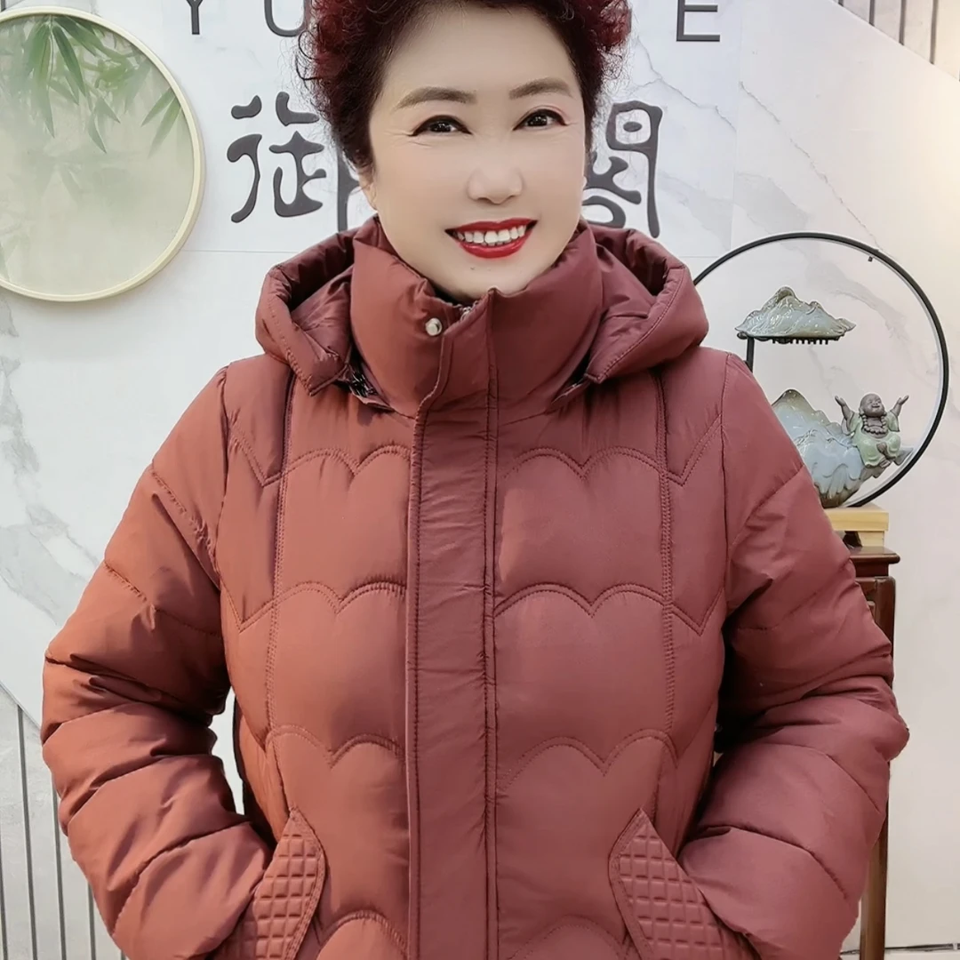 夜空黑/安可拉红/米咖色新版连帽款棉服时尚休闲百搭保暖秋冬