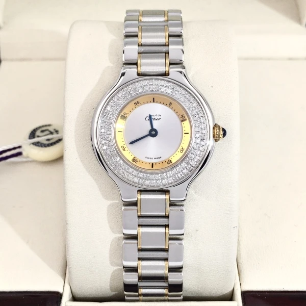 99新 Cartier/卡地亚 卡地亚/石英表/表径28/99新/S99240922017/