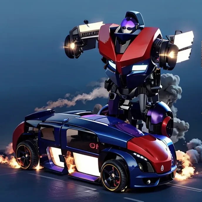 【科技款】玩具车大号撞击变形玩具车益智玩具车小孩生日礼物