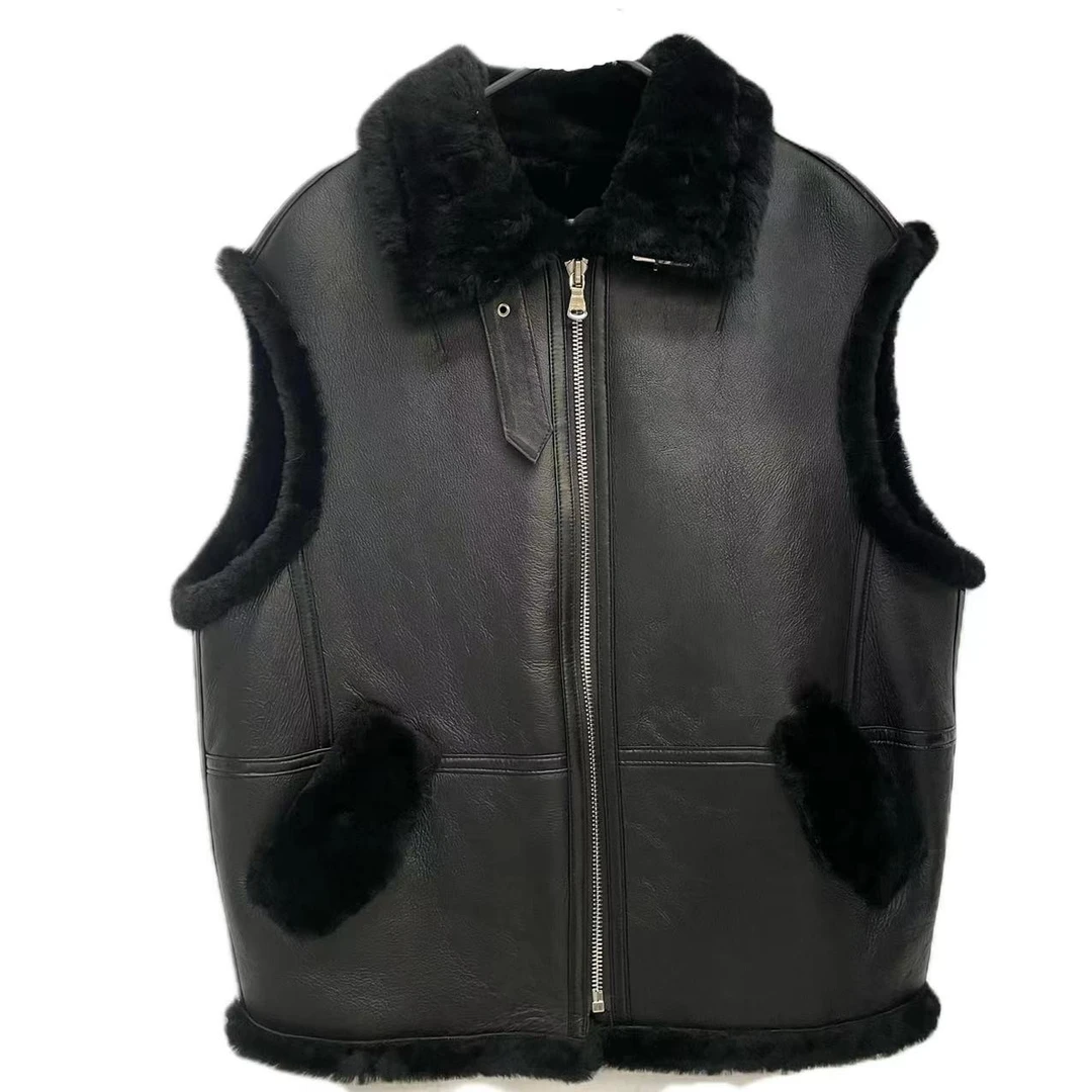 哎呦家12782机车马甲