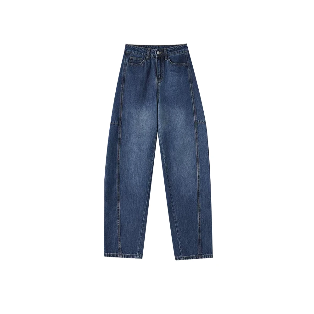 【新品上市】舒适亲肤设计感牛仔裤百搭修身显瘦宽松潮流女裤KZ3179