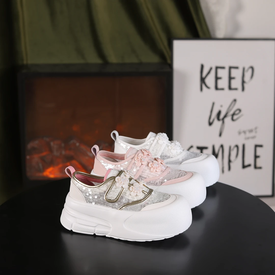 【尺码不多了】时尚厚底增高6.5cm潮流百搭女士休闲鞋 1336