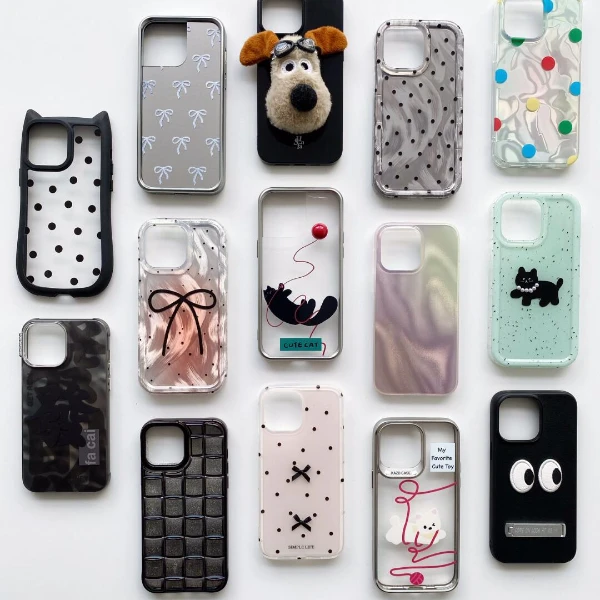 【年底福利】适用苹果13/14卡通15promax手机壳简约网红防摔