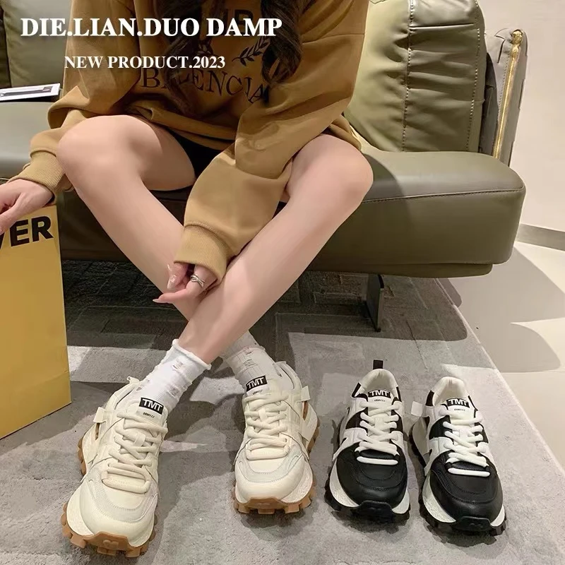 秋季爆款松糕厚底百搭阿甘鞋 045 D1 X (建议拍大一码)