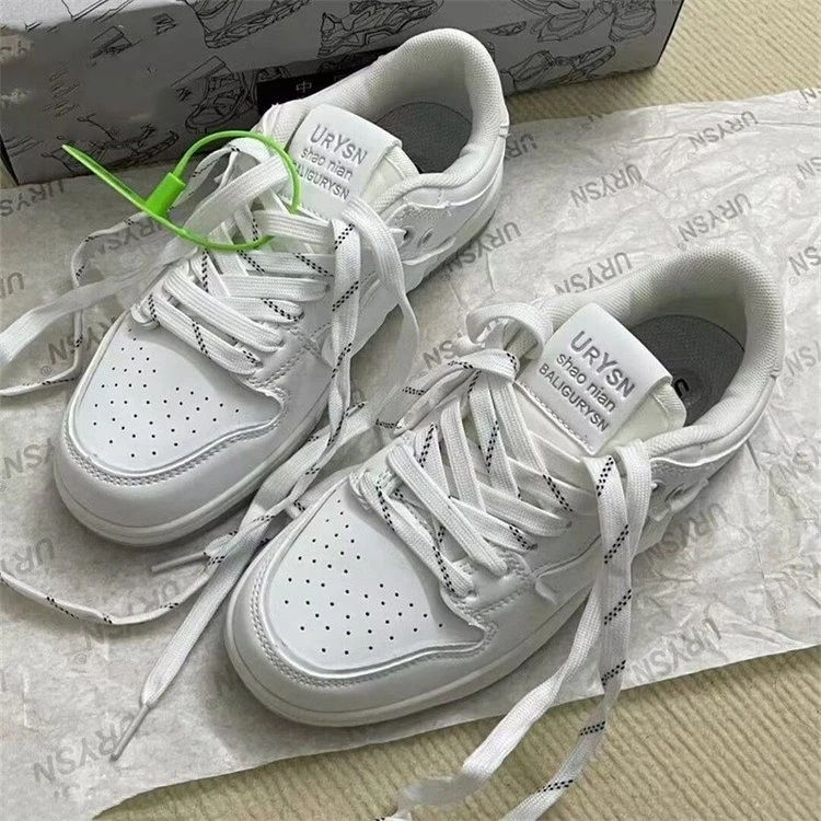 秋冬季回力休闲小众设计鞋子ins百搭2023年春夏季新款复古圆头运