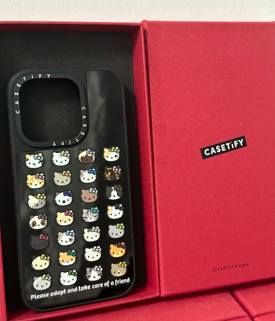 CASETi镜面Hello kitty 表情化妆秀15Pro适用iPhone14ProMax苹果1