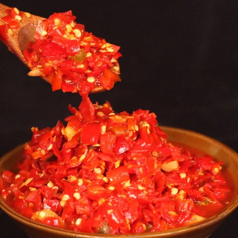 贵州糟辣椒火锅底料老坛发酵贵州特色辣椒酱贵州特产糟辣椒