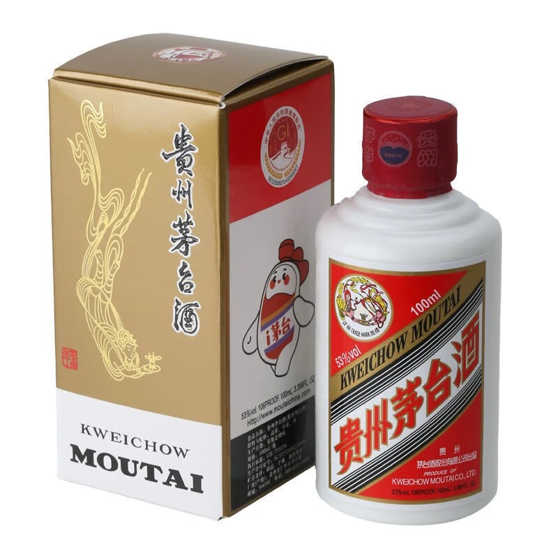 MAOTAI小可爱酱香型53度白酒100ml53度