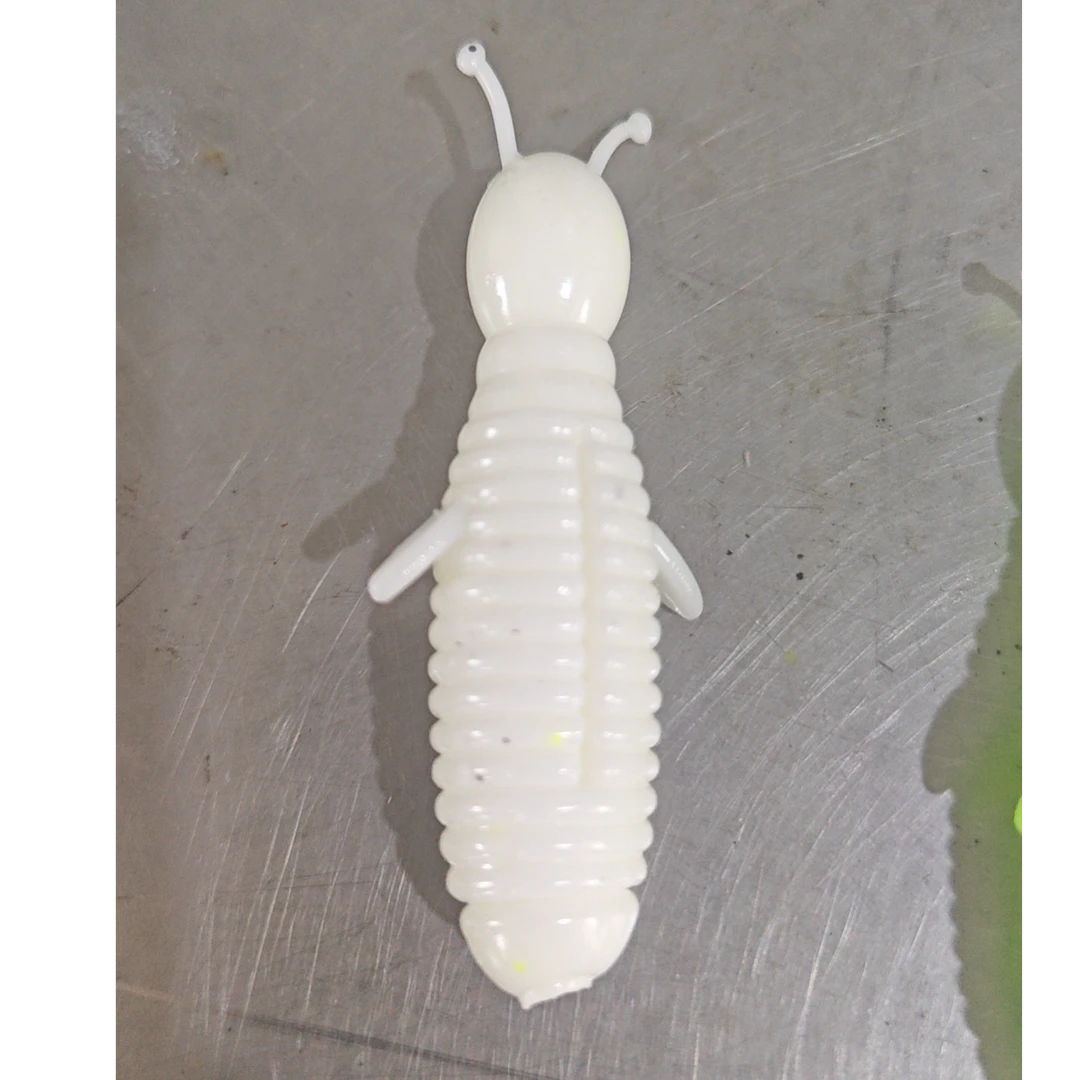 缓沉路亚假饵沉水精灵土豆打黑鲈鱼黑鱼软饵加盐加腥高比重面包虫