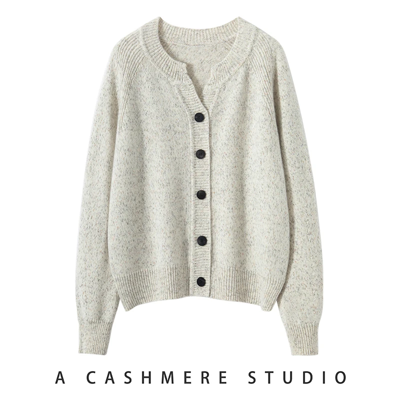 康赛妮A类纱 100%纯山羊绒之he同款 绝美～开衫外套