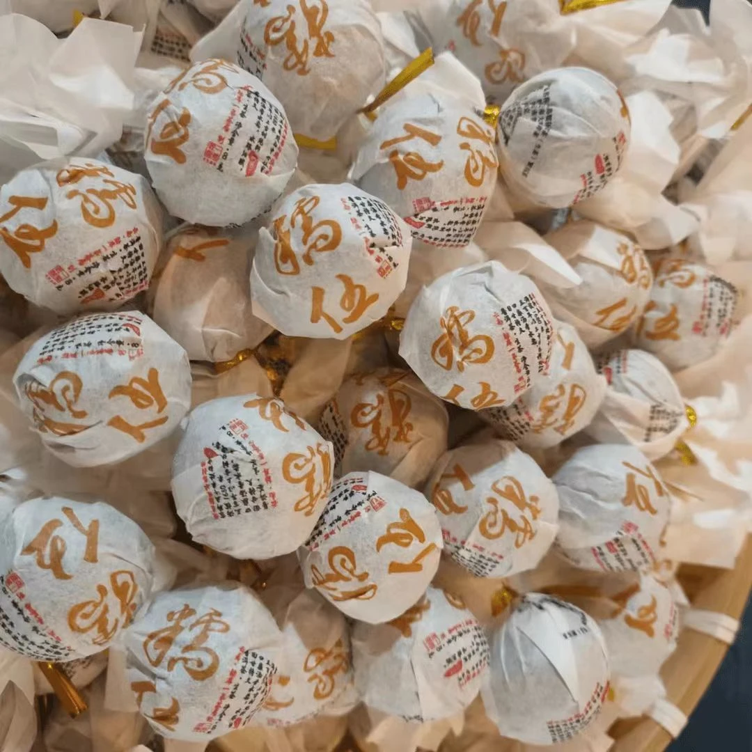 【冰岛糯伍古树龙珠】2022年春普洱生茶龙珠8克/颗