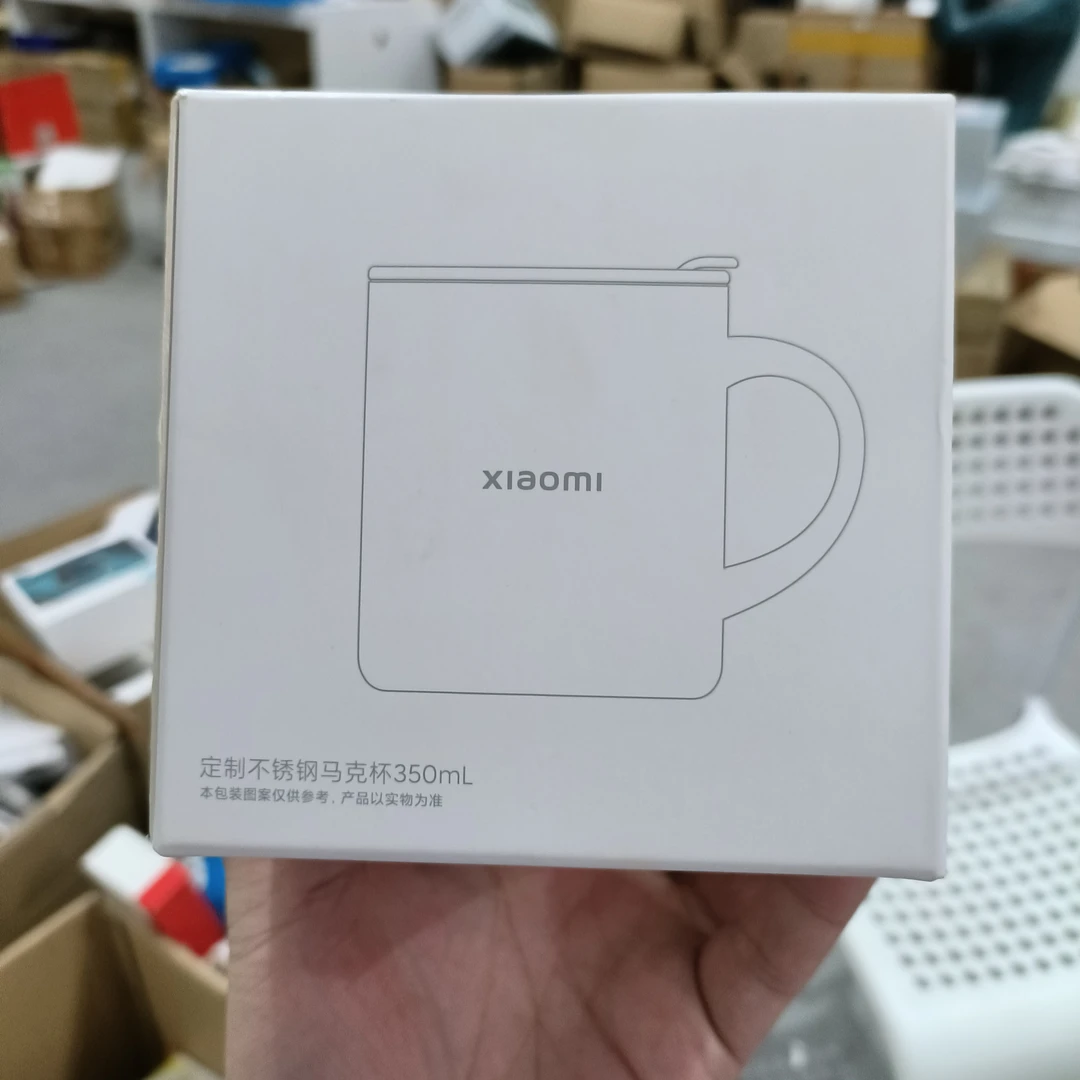 99新 Xiaomi/小米 定制不锈钢马克杯 350毫升