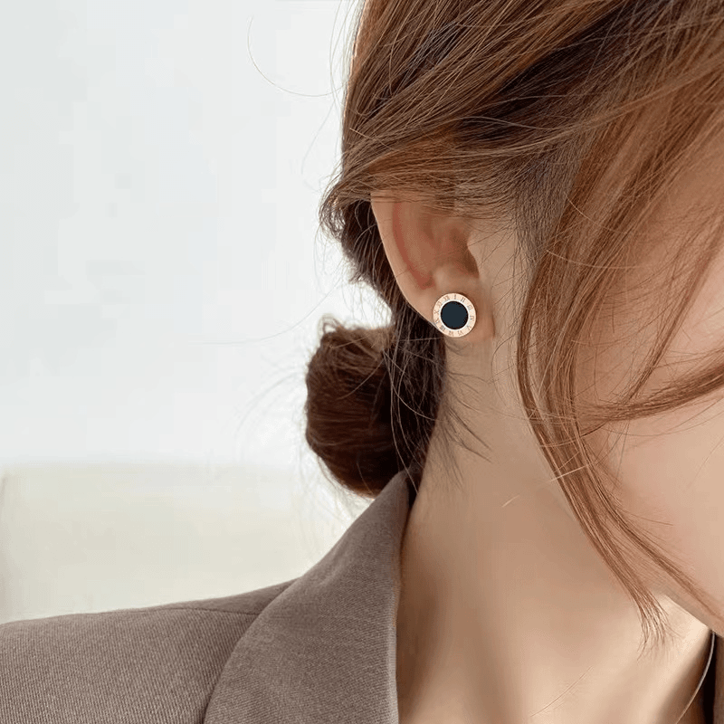 钛钢耳饰 D092  气质精致轻奢时尚百搭简约小众耳饰
