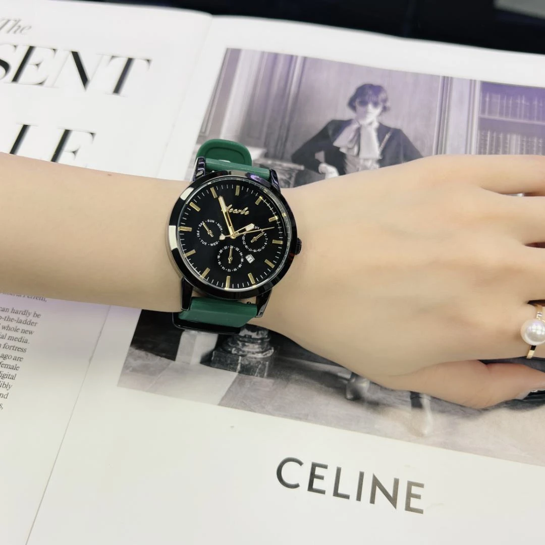 AOERBO澳尔博新款休闲炫酷潮酷百搭大表盘男女同款防水石英表3215