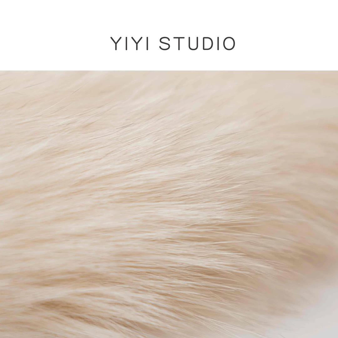 【狐狸毛领】<YiYiii>秋冬新款百搭磁吸扣设计感狐狸毛围脖