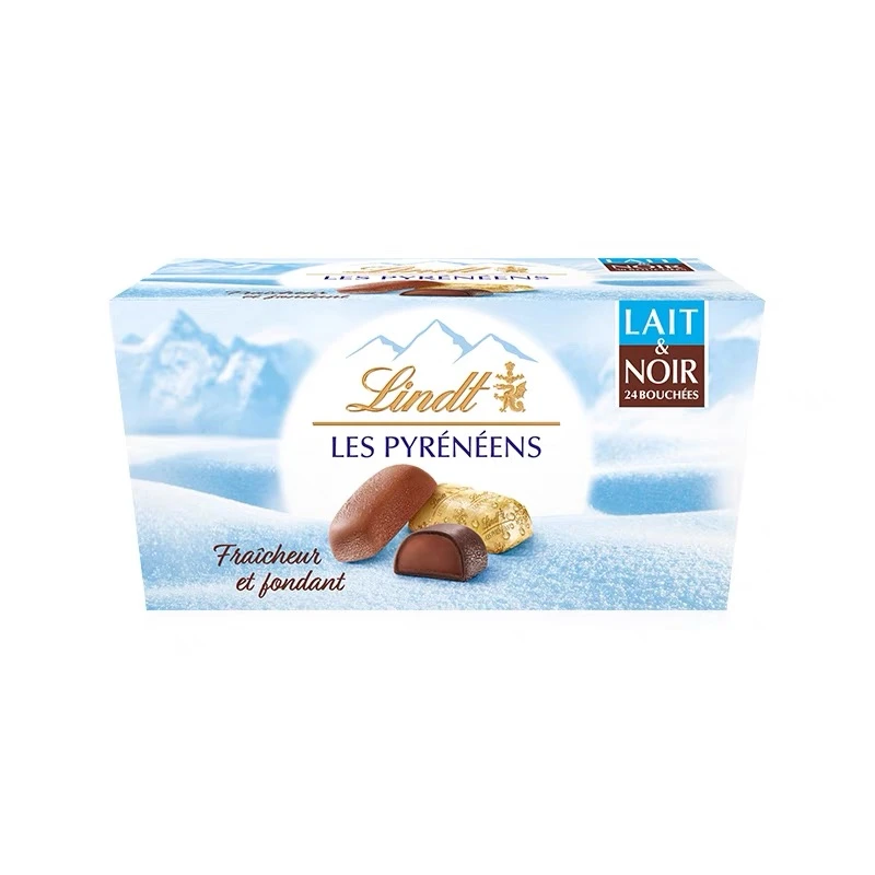 法国进口lindt瑞士莲冰山巧克力混合口味礼盒装【24K年味】