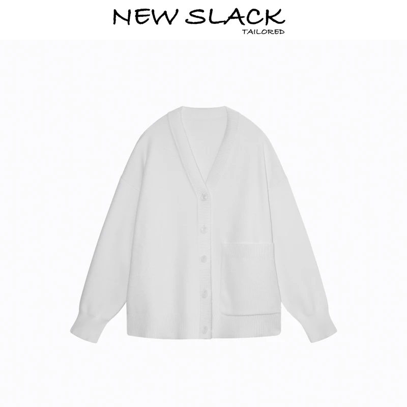 New slack NQ24917 超棒手感毛衣针织开衫