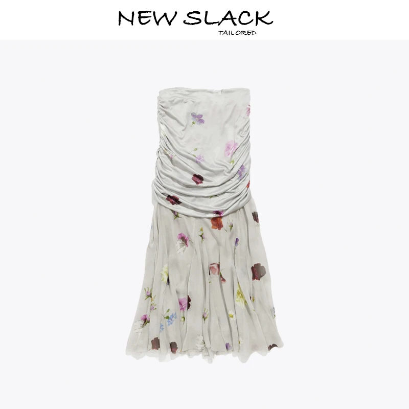 New slack NX24113 设计师款花朵半身裙(偏大往小拍)