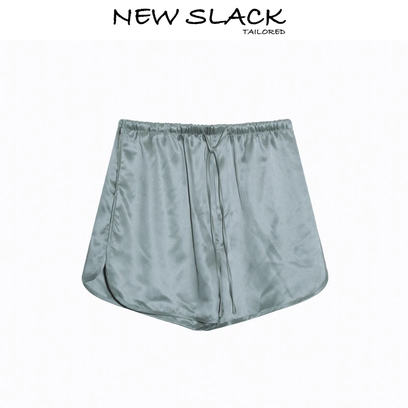 New slack NX250488 玫红色醋酸短裤