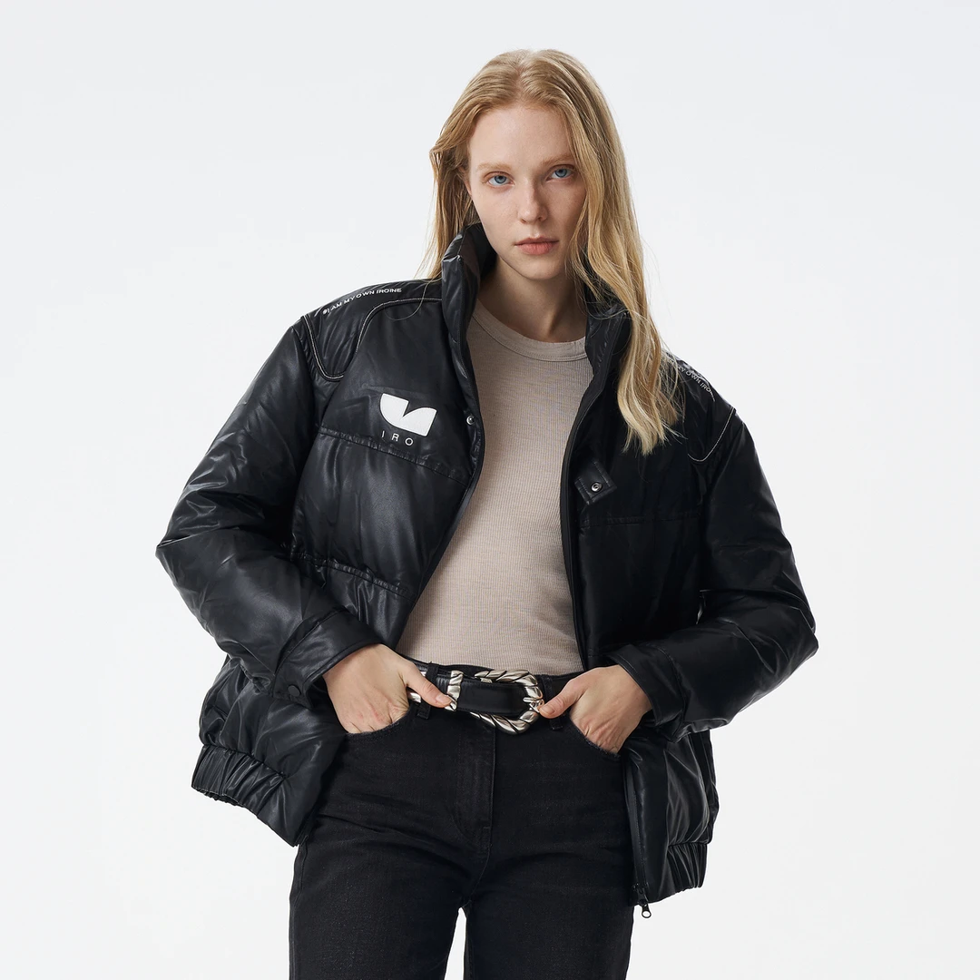 秋冬新款时尚气质高级感法国轻奢女装保暖宽松羽绒服外套上衣