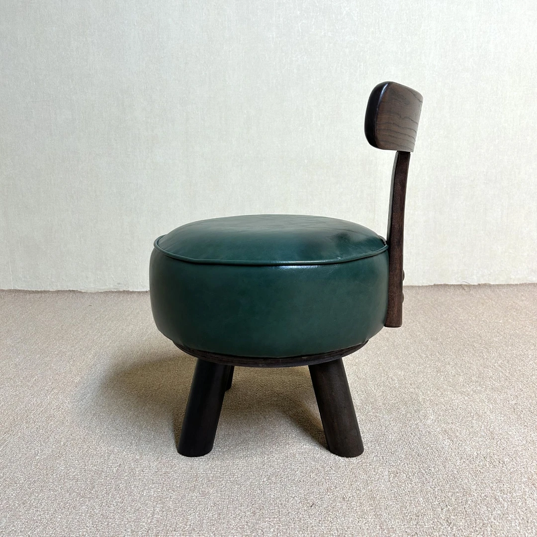 【旋转同心】椅实木沙发茶几软包换鞋凳儿童凳