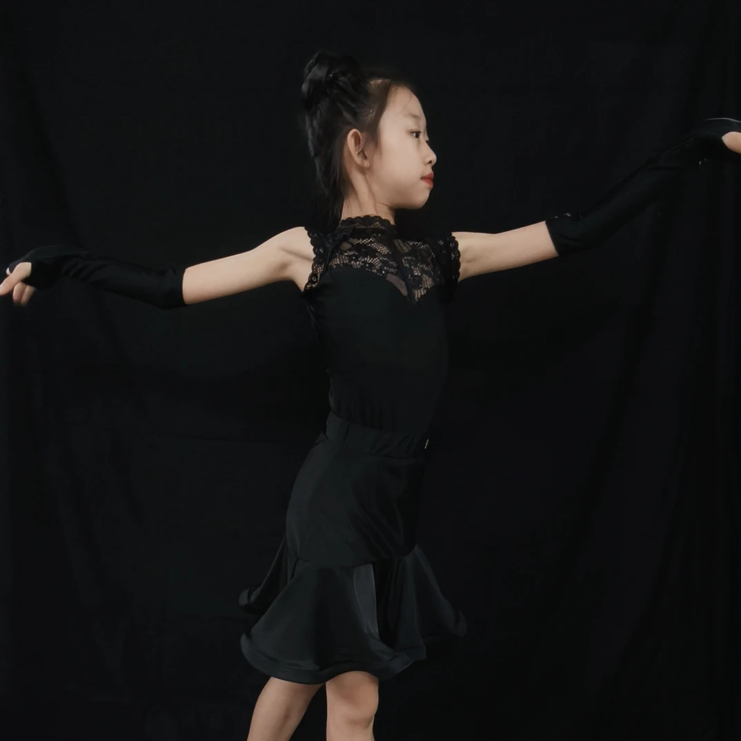 专业少儿拉丁舞练习服