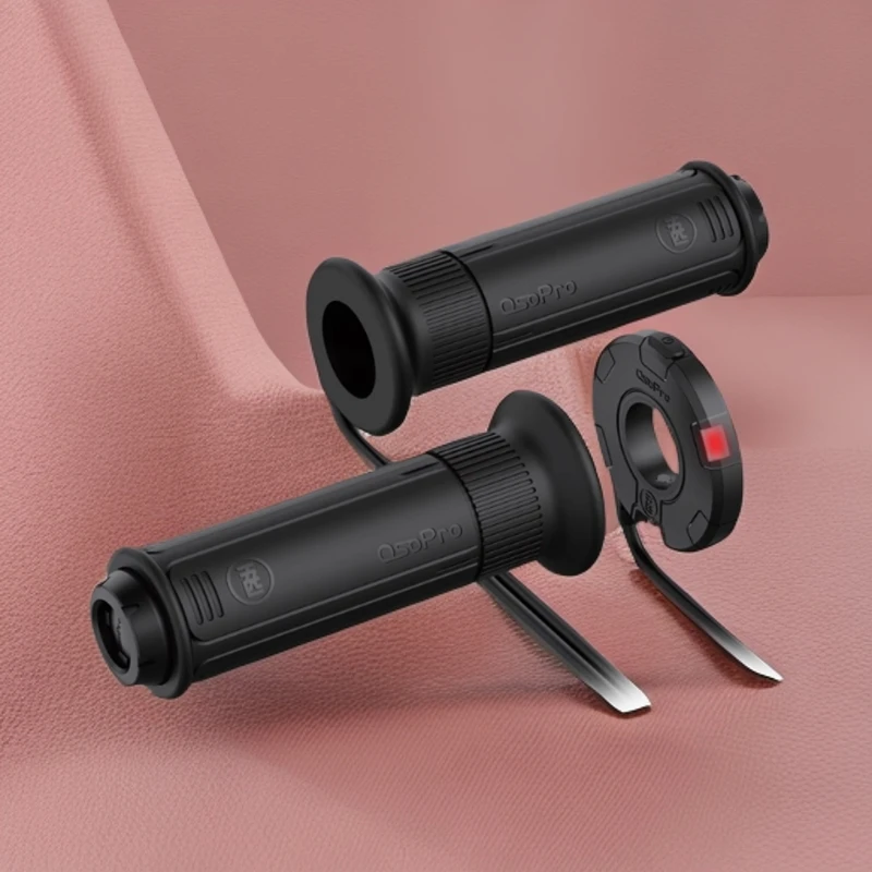 MWUPP五匹摩托车电加热手把踏板加热把套冬季保暖电热手把套防水