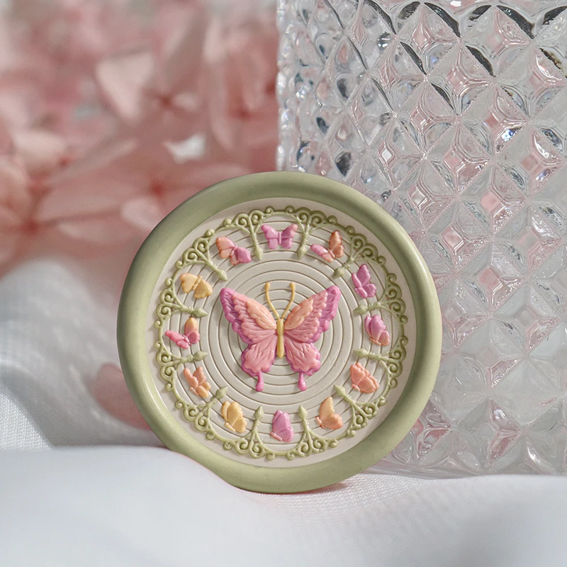 火漆印章章头 爆爆兔原创轮回系列火漆浮雕工艺纯铜材质印章章头