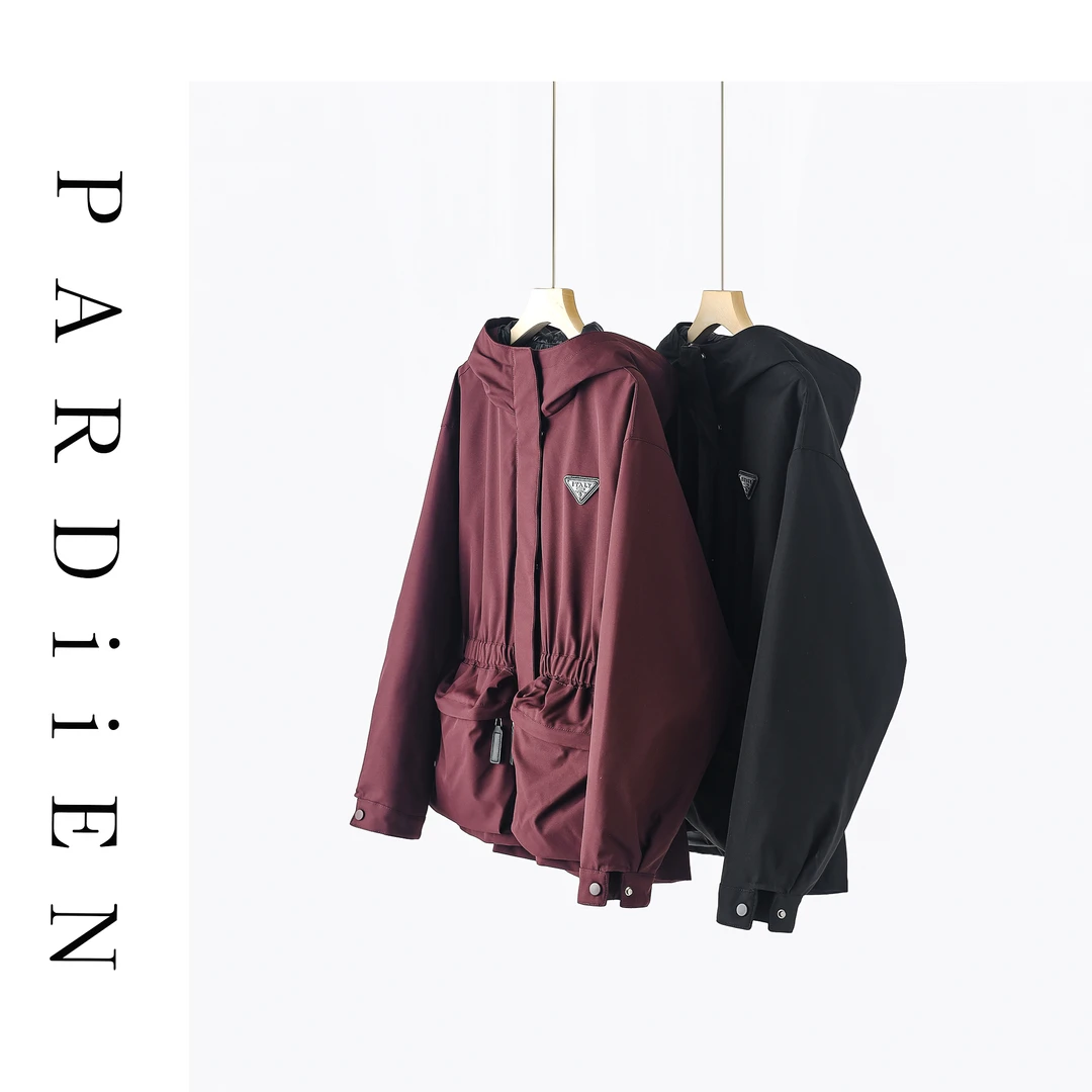 【北总严选】帕迪恩三角束腰连帽鹅绒服22F001-2