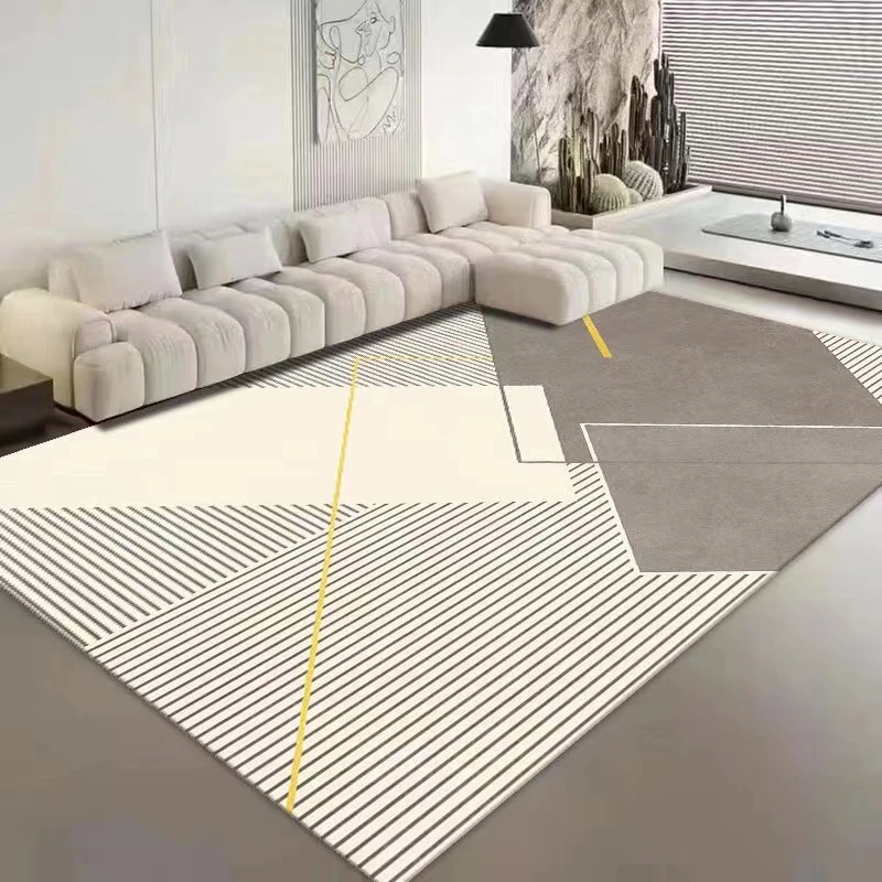 轻奢简约地毯客厅沙发毯卧室毯满铺地毯