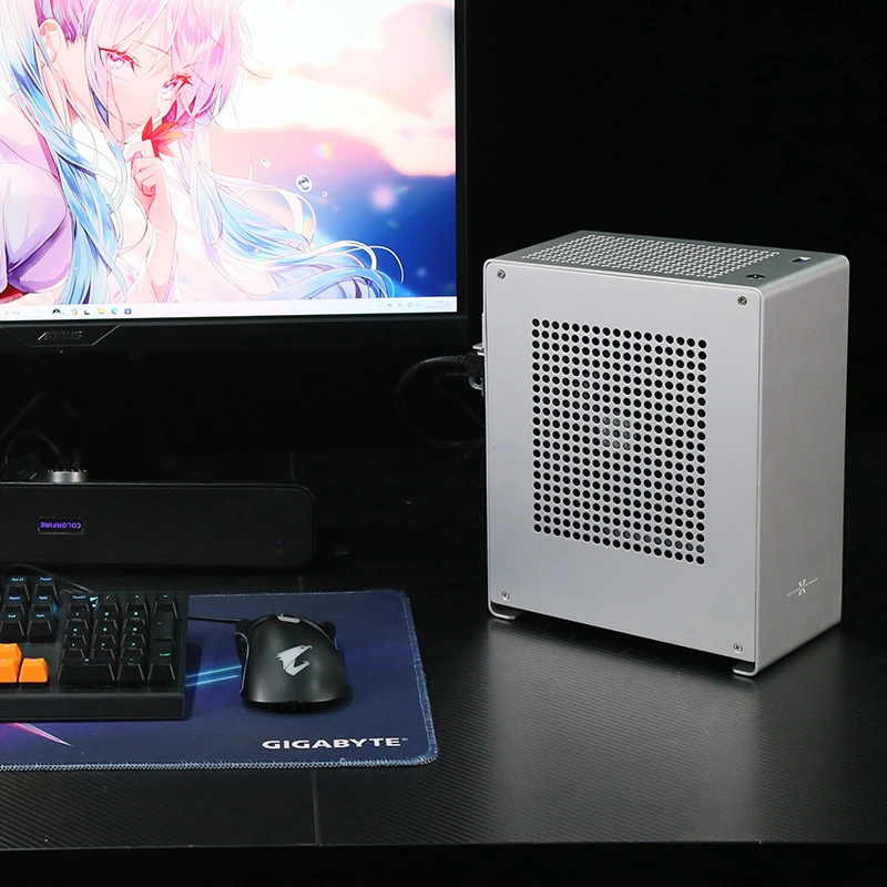 【潮电周mini款】i5 12490F/技嘉RTX4060游戏办公机ITX电脑台式机