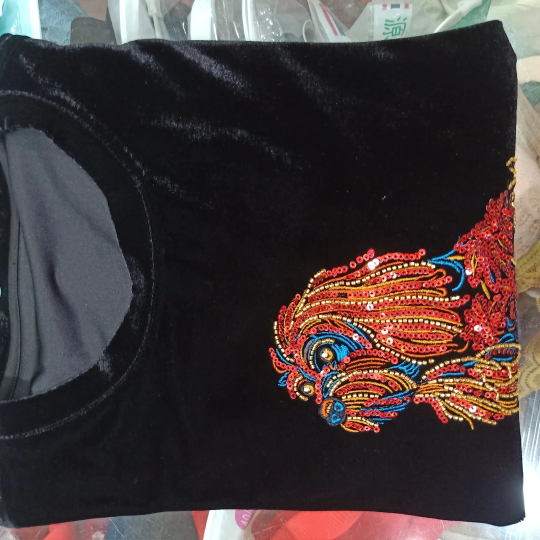 欧版时尚气质优雅洋气款七分袖上衣