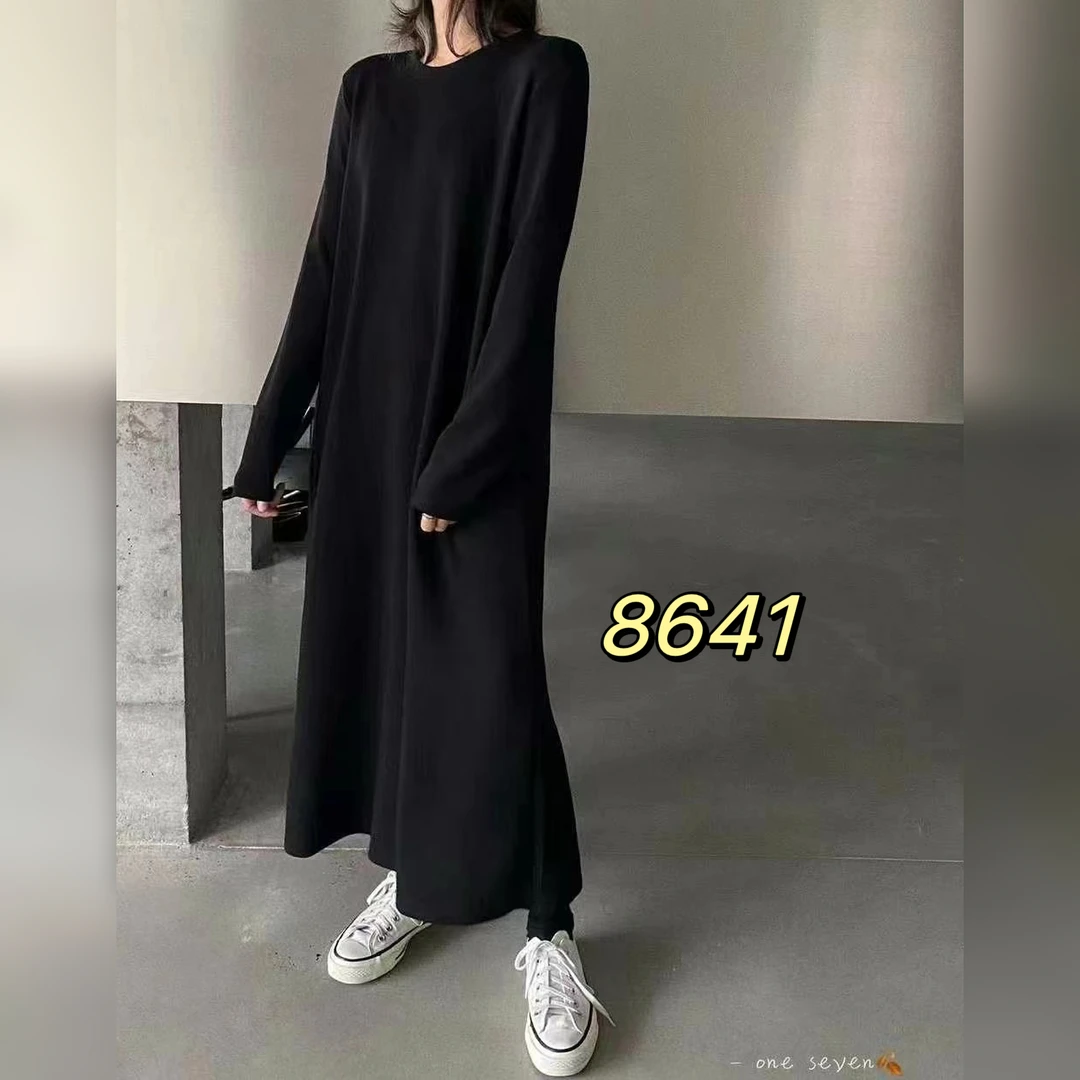 8641（部分无水洗唛，介意慎拍）SANFAN新款连衣裙