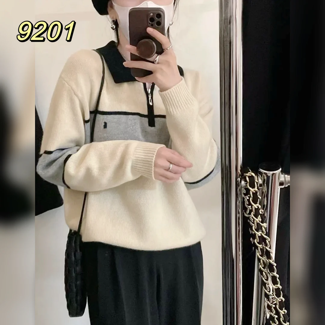 9201（部分无水洗唛，介意慎拍） SANFAN新款针织衫