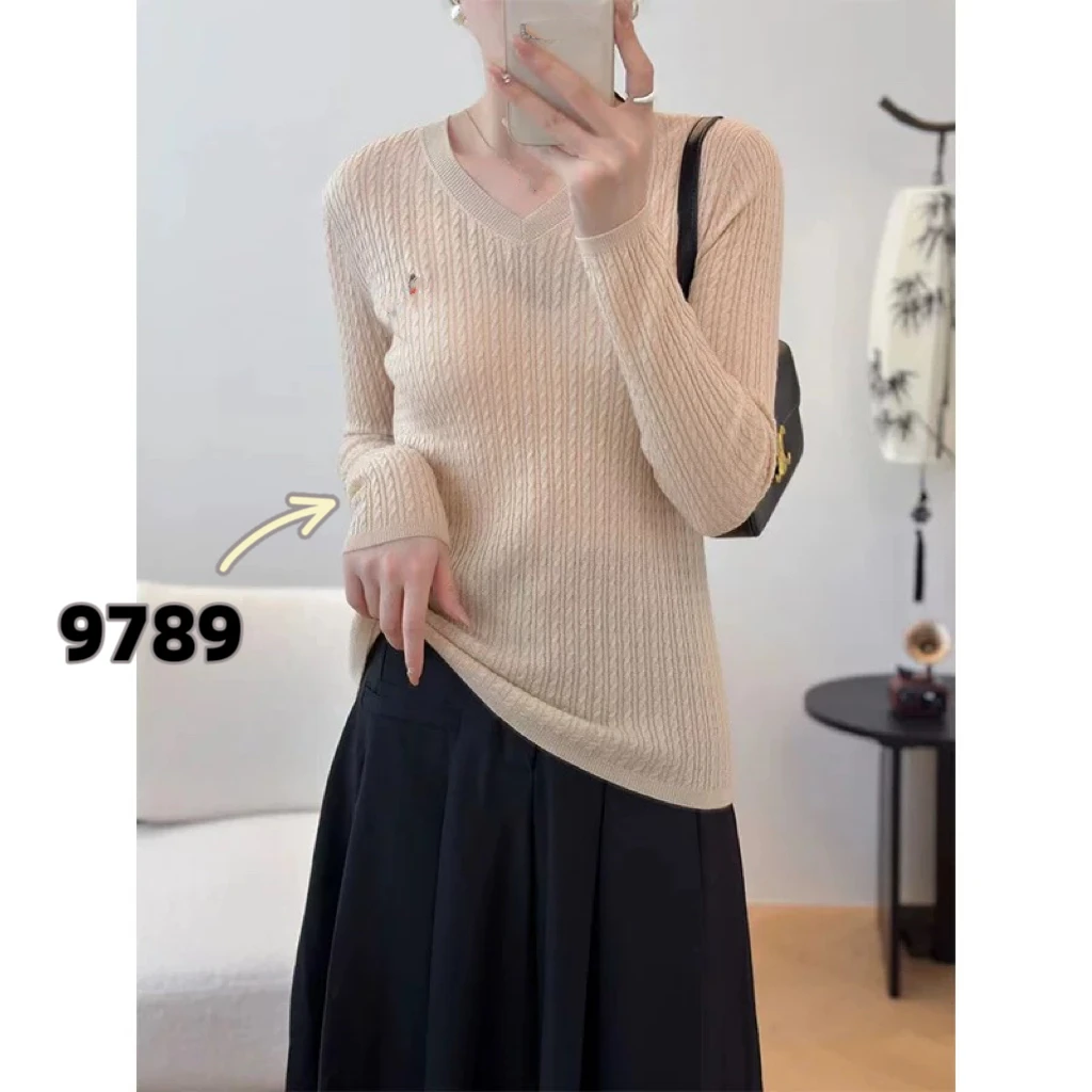 9789（部分无水洗唛，介意慎拍）SANFAN新款针织衫