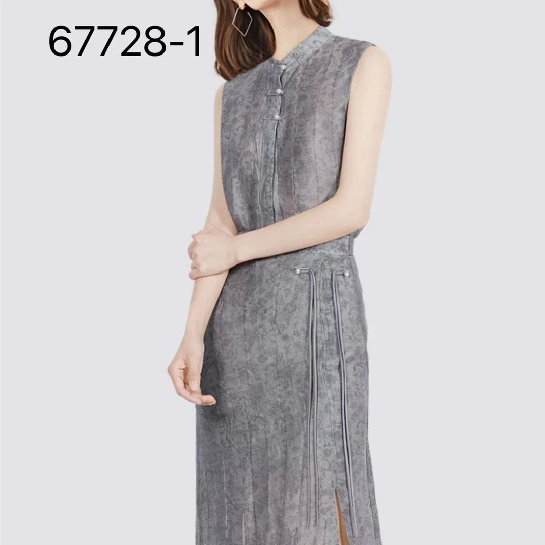 67728-1 （部分无水洗唛，介意慎拍） SANFAN新款国风套装