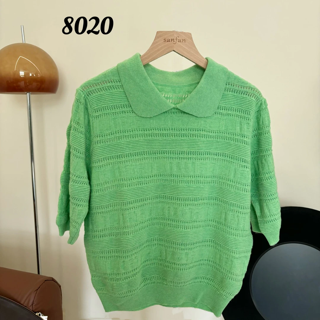 8020（部分无水洗唛，介意慎拍）SANFAN新款针织衫
