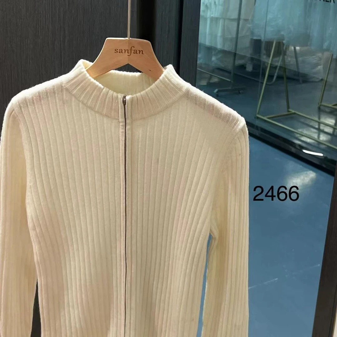 2466（部分无水洗唛，介意慎拍）SANFAN新款针织衫