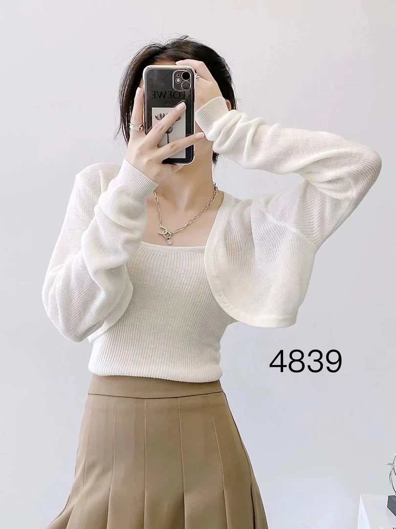 4839（部分无水洗唛，介意慎拍）SANFAN新款针织衫