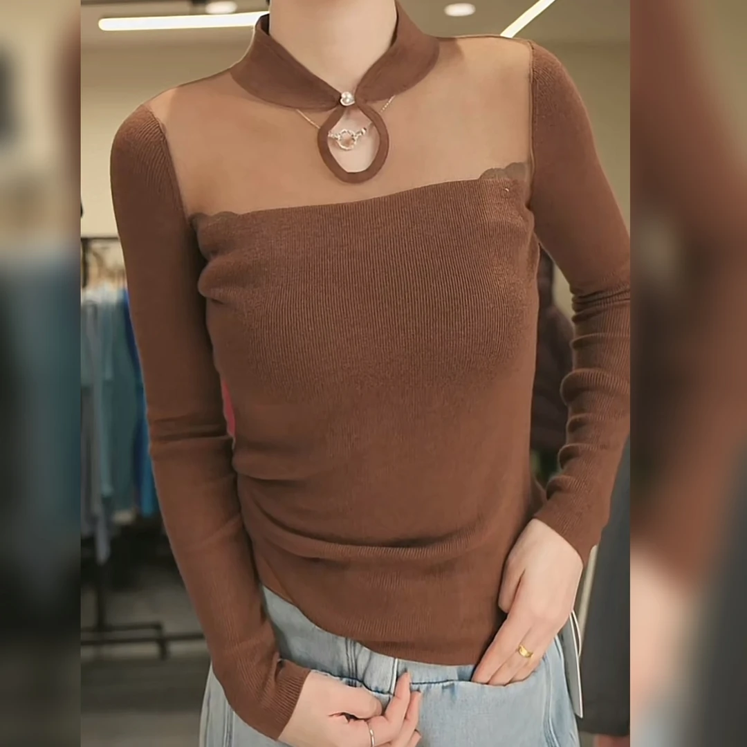 9918（部分无水洗唛，介意慎拍）SANFAN新款针织衫