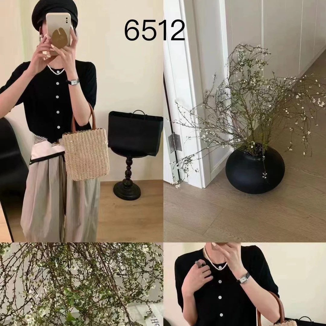 6512  （部分无水洗唛，介意慎拍）SANFAN新款针织衫