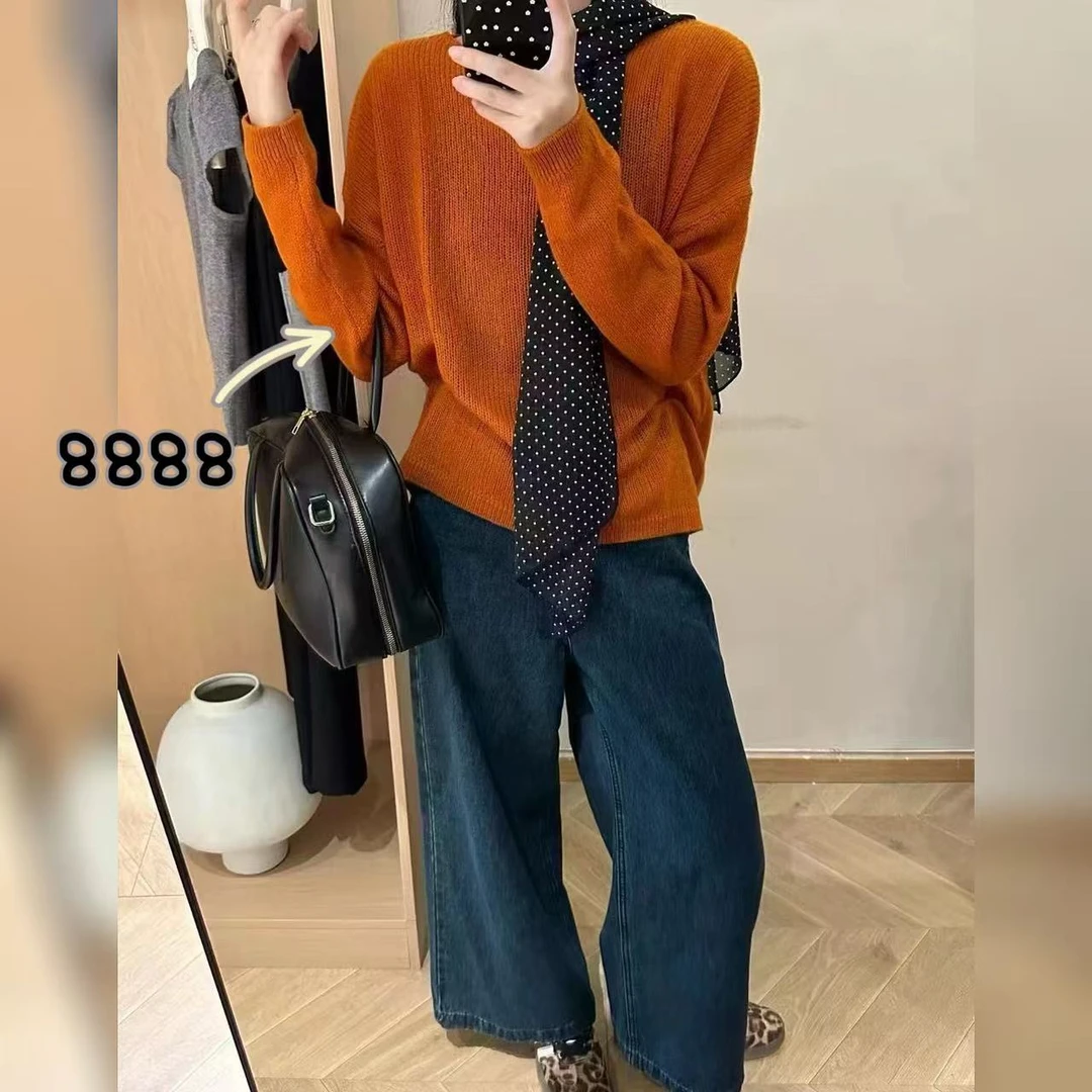 8888（部分无水洗唛，介意慎拍）SANFAN新款针织衫