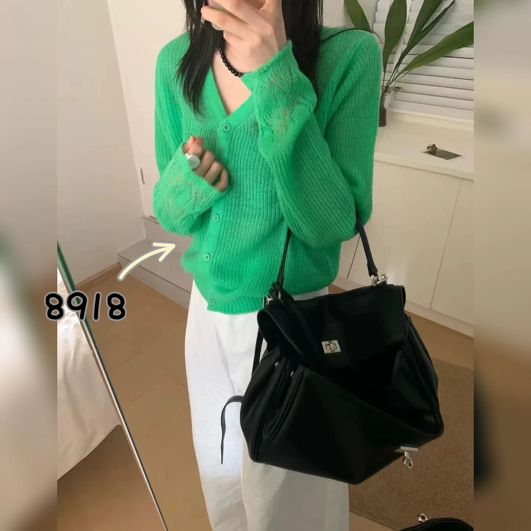 8918（部分无水洗唛，介意慎拍）SANFAN新款针织衫