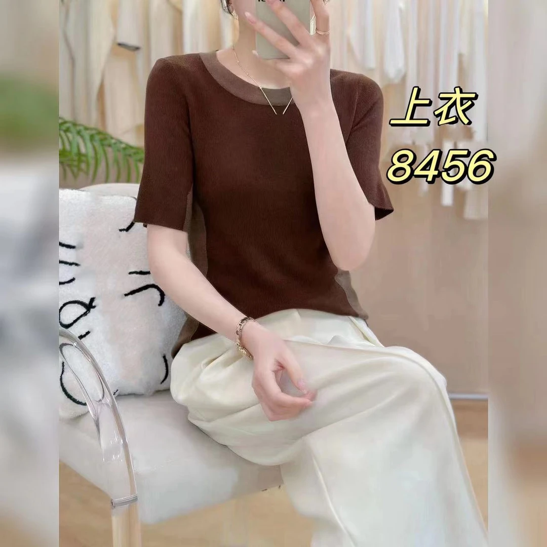 8456（部分无水洗唛，介意慎拍） SANFAN新款针织衫