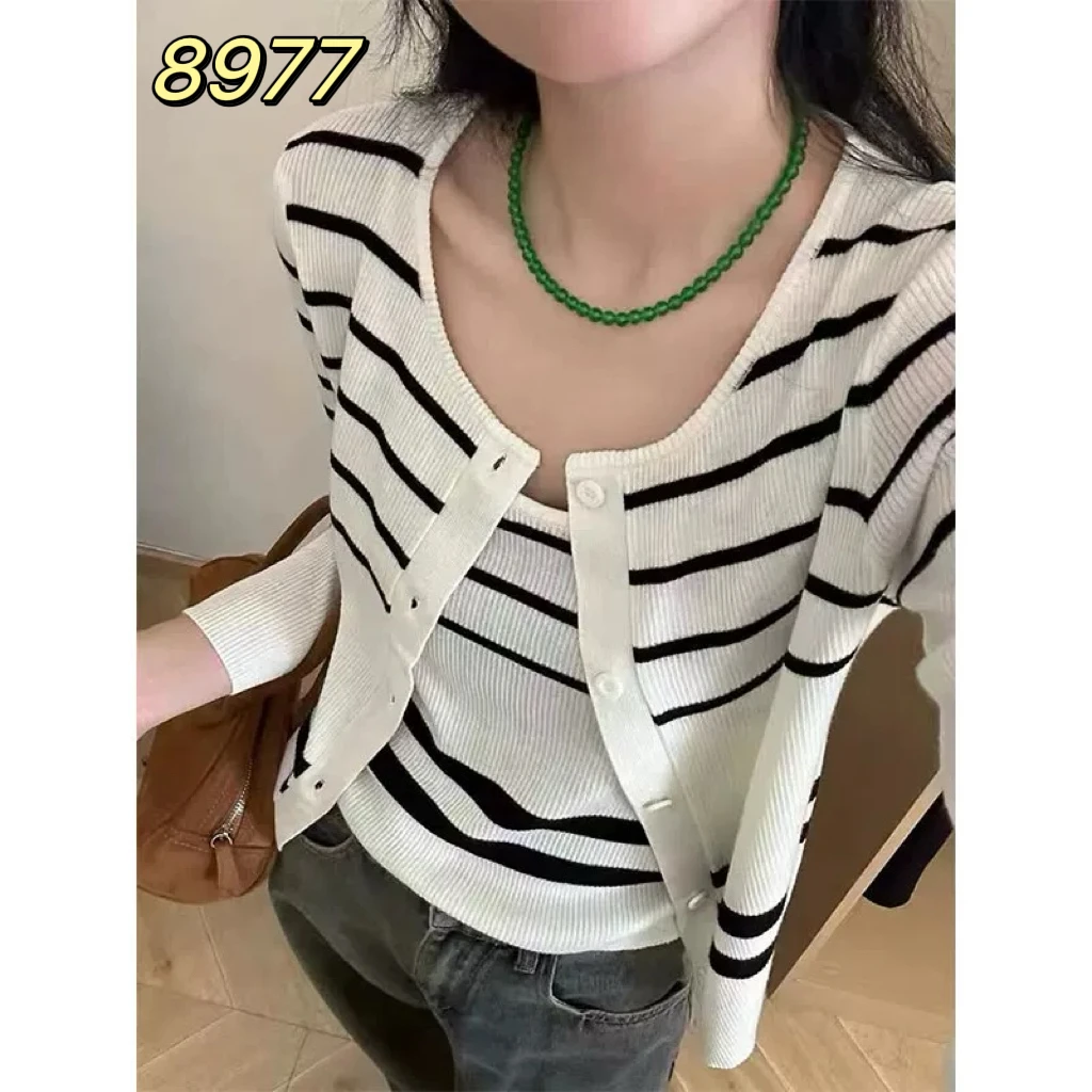 8977（部分无水洗唛，介意慎拍）WANGDAN新款针织衫